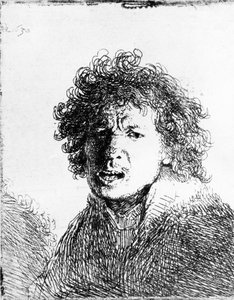 Autoritratto, 1630 da Rembrandt van Rijn